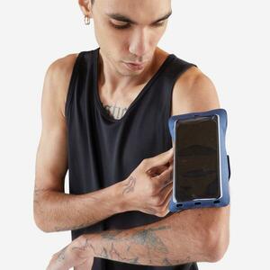Suport smartphone mare alergare Jogging KIPRUN Albastru Adulți imagine