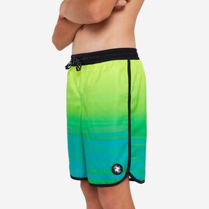 Șort de baie Boardshort 500 Offshore Verde și albastru imagine