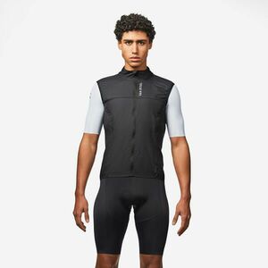 Vestă Protecţie Vânt Ciclism șosea Ultralight Negru Bărbați imagine