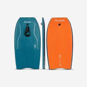 Bodyboard 500 Albastru/Portocaliu cu leash imagine