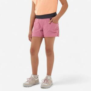 Pantalon scurt Drumeție MH500 Roz Fete 7-15 ani imagine