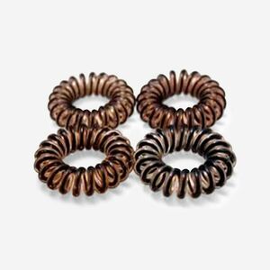 Elastic păr fitness x6 negru/maro damă imagine
