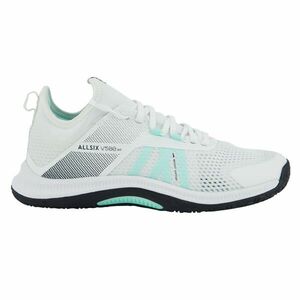 Încălțăminte Volei 500 FIT Alb-Verde Damă imagine