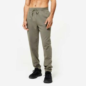 Pantalon fitness regular Verde Kaki Bărbați imagine
