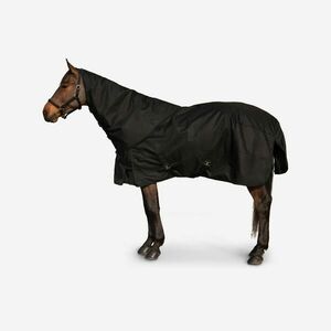 Protecţie Gât Echitaţie Allweather 200 impermeabilă negru Cal imagine