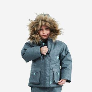 Geacă Parka Iarnă Impermeabilă Drumeție pe zăpadă SH500 WARM Albastru Copii 2-6 ani imagine