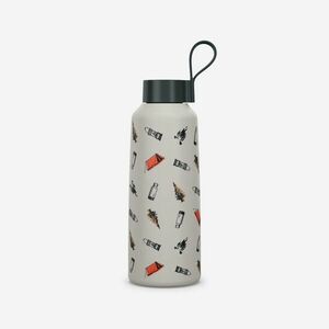 Bidon inox cu capac cu filet 100 Drumeție 1L Camp imagine