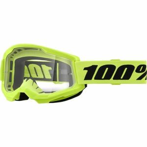 100% STRATA 2 Ochelari downhill, neon reflectorizant, mărime imagine