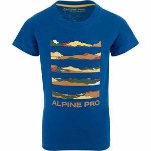 ALPINE PRO IKEFO Tricou pentru copii, albastru, mărime 140-146 imagine