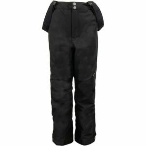 ALPINE PRO MEGGO Pantaloni schi copii, negru, mărime 128-134 imagine