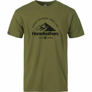 Horsefeathers MOUNTAIN T-SHIRT Tricou bărbați, kaki, mărime imagine