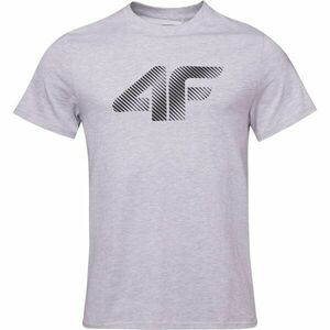 4F TSHIRT Tricou bărbați, gri, mărime imagine