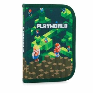 Oxybag PLAYWORLD Penar un compartiment, verde, mărime imagine