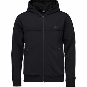 4F SWEATSHIRT Hanorac bărbați, negru, mărime imagine