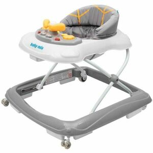 BABY MIX MERS Premergător pentru copii cu volan, gri, mărime imagine