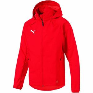 Puma LIGA TRAINING RAIN JACKET Geacă sport bărbați, portocaliu, mărime imagine
