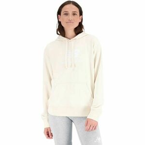 New Balance ESSENTIALS STACKED LOGO FRENCH TERRY HOODIE W Hanorac pentru femei, bej, mărime imagine