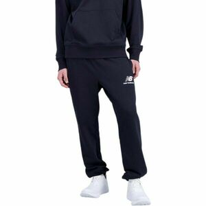 New Balance ESSENTIALS STACKED LOGO FRENCH TERRY SWEATPANT Pantaloni de trening bărbați, negru, mărime imagine