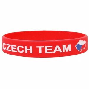 SPORT TEAM BRĂȚARĂ ČR 3 Brățară de silicon, roșu, mărime imagine