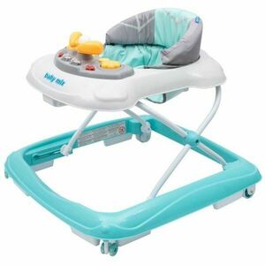 BABY MIX MERS Premergător pentru copii cu volan, turcoaz, mărime imagine