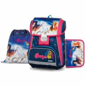 Oxybag SET KŮŇ Set școlar, albastru închis, mărime imagine