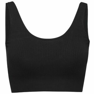 BOODY RIBBED SEAMLESS BRA Sutien sport damă, negru, mărime imagine