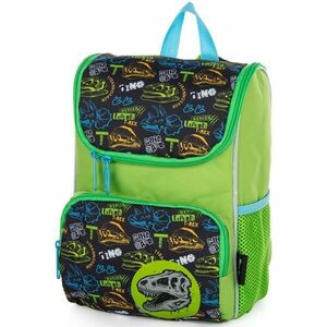 Oxybag MOXY PREMIUM DINOSAURUS Rucsac pentru copii preșcolari, verde deschis, mărime imagine
