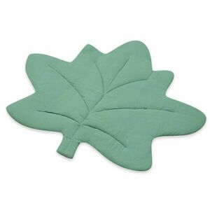 NEW BABY LEAF Pătură de joacă din muselină, verde închis, mărime imagine