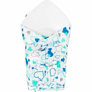 NEW BABY SWADDLING BLANKET Păturică de înfășat, albastru, mărime imagine