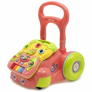BABY MIX MERS Premergător muzical pentru copii, roz, mărime imagine