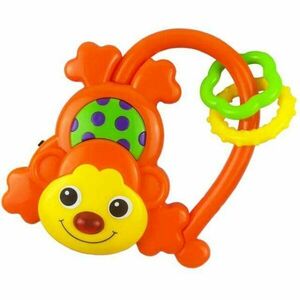 BABY MIX MAIMUȚICĂ Zornăitoare pentru copii, portocaliu, mărime imagine