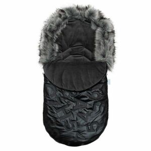 NEW BABY SAC DE DORMIT Sac de dormit cu blăniță, negru, mărime imagine