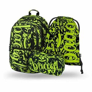 BAAGL 3 SET CORE LIME Set școlar, neon reflectorizant, mărime imagine