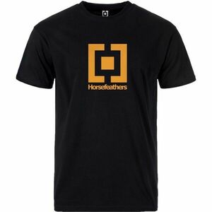 Horsefeathers BASE T-SHIRT Tricou bărbați, negru, mărime imagine