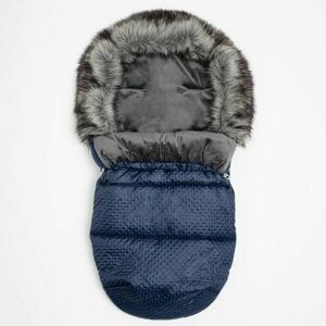NEW BABY LUX FLEECE Sac de dormit de iarnă, albastru închis, mărime imagine