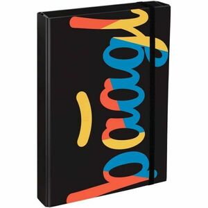 BAAGL JUMBO INDIGO Mapă pentru caiete școlare A4, negru, mărime imagine