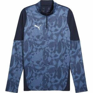 Puma TEAMCUP TRAINING 1/4 ZIP TOP Hanorac bărbați, albastru, mărime imagine