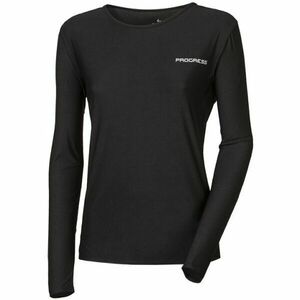 PROGRESS RAPTORIA LS Tricou sport femei, negru, mărime imagine
