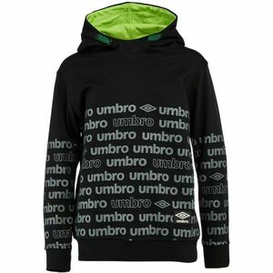 Umbro SISK Hanorac lung pentru fete, negru, mărime 116-122 imagine