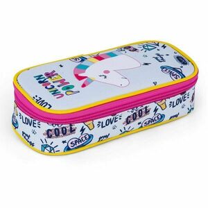 Oxybag UNICORN ICONIC Penar etui, alb, mărime imagine