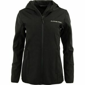 ALPINE PRO BREFA Geacă softshell damă, negru, mărime imagine