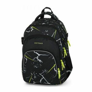 Oxybag SCOOLER Rucsac școlar, negru, mărime imagine