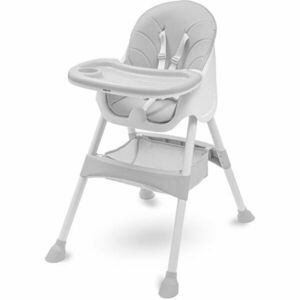 BABY MIX NORA Scaun de masă, gri, mărime imagine