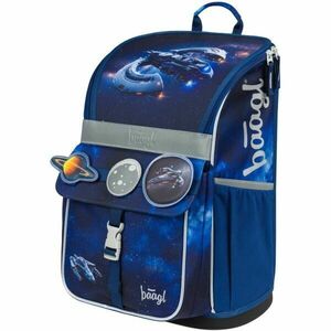 BAAGL ZIPPY VESMÍRNÁ LOĎ Ghiozdan școală, albastru închis, mărime imagine