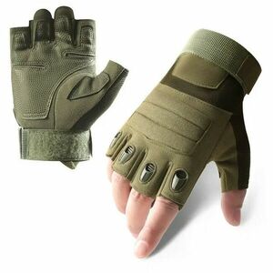 DRAGOWA TACTICAL Mănuși tactice Pine scurt, verde imagine