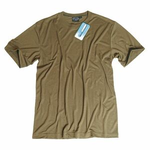 Mil-Tec Tricou COOLMAX® cu mânecă scurtă, culoare coyote imagine