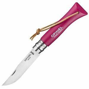Cuțit pliabil Opinel VRI N°06 Inox Trekking, zmeură imagine