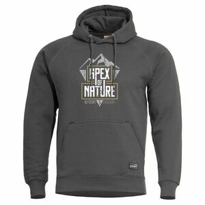Pentagon Hanorac bărbătesc cu glugă Apex of Nature, gri imagine