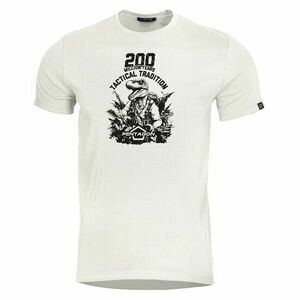 Tricou bărbătesc Pentagon cu mânecă scurtă T-Rex, alb imagine