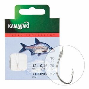 Carlige legate Kamasaki K890BR, bronz (Marime Carlige: Nr. 10) imagine